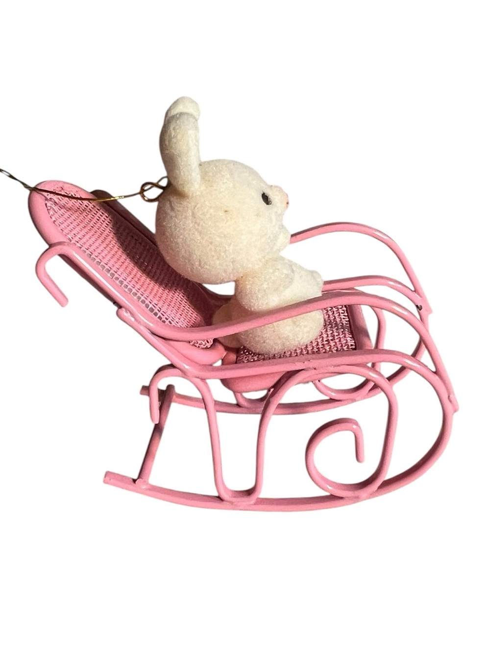 Vintage Avon Gift Collection The Spring Bunny Collection Bunny in Rocker Pink